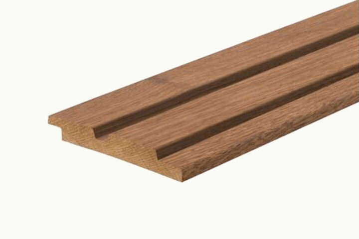 frake noir dubbel channelsiding naturel