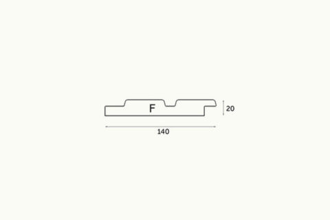 frake noir dubbel channelsiding tekening
