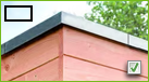 EPDM met aluminium daktrim naturel