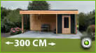 Overkapping 300 cm