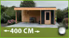 Overkapping 400 cm